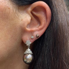 Interchangeable Pearl Earrings