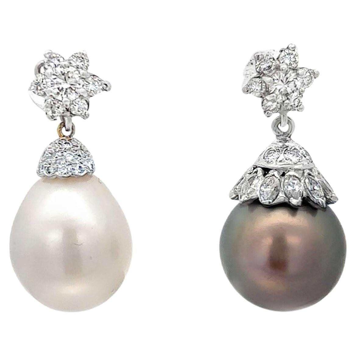 Pendientes de perlas intercambiables en venta