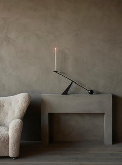 Interconnect Candle Holder - Black Steel - by Colin King for Audo
