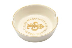 Intercontinental Hotel Paris Ashtrays - a Pair