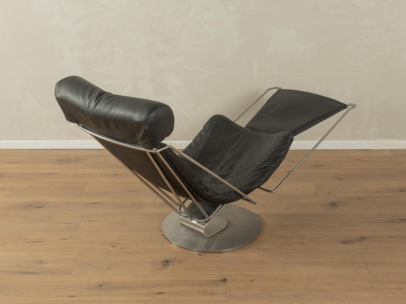 Acier Fauteuil Interdane par Oluf Lund, Stouby en vente