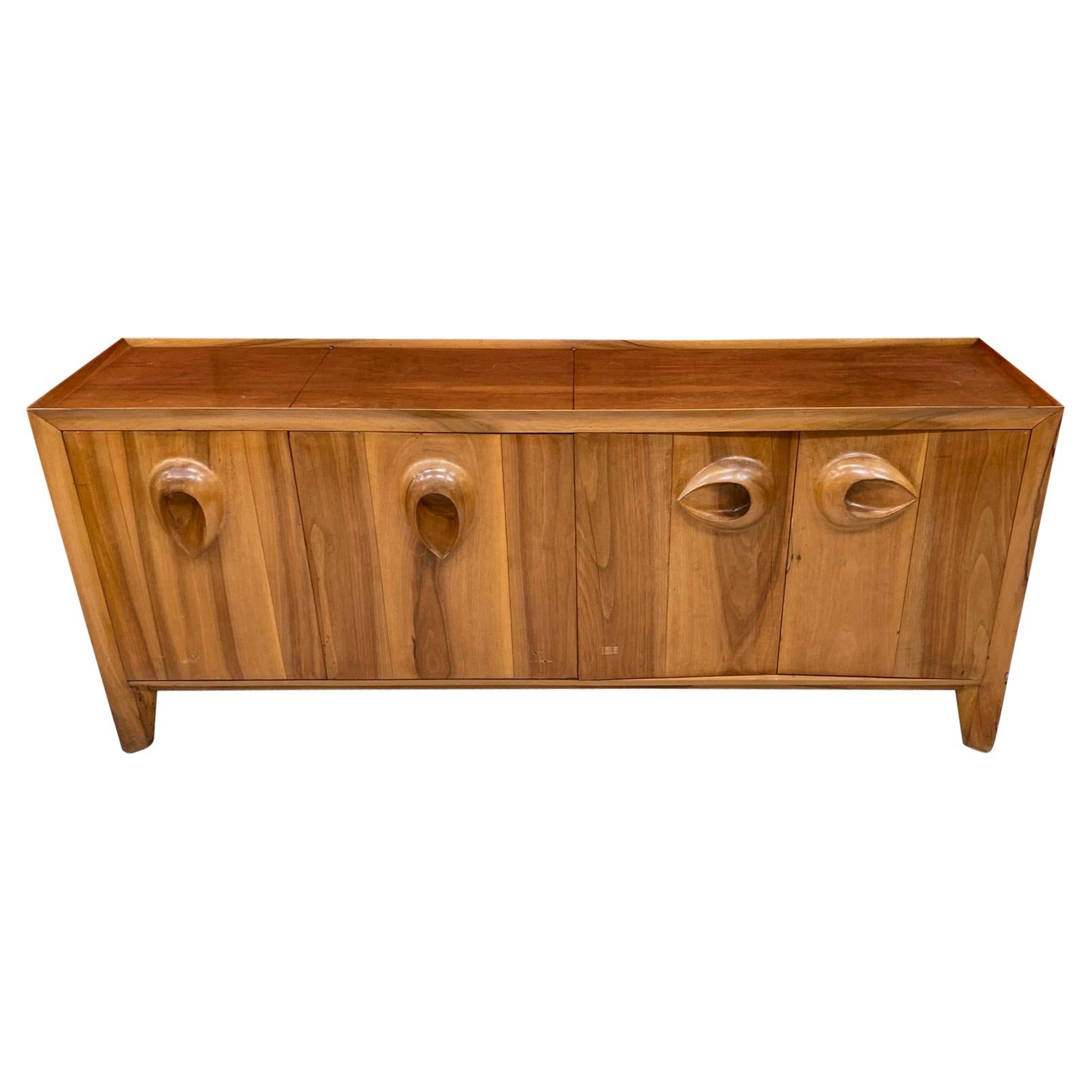 Vincent Gonzalez , Interesting Brutalist Sideboard circa 1960 For Sale