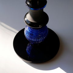 'Interesting Drug' Side Table, Vintage Ceramics and Glass, One off Piece