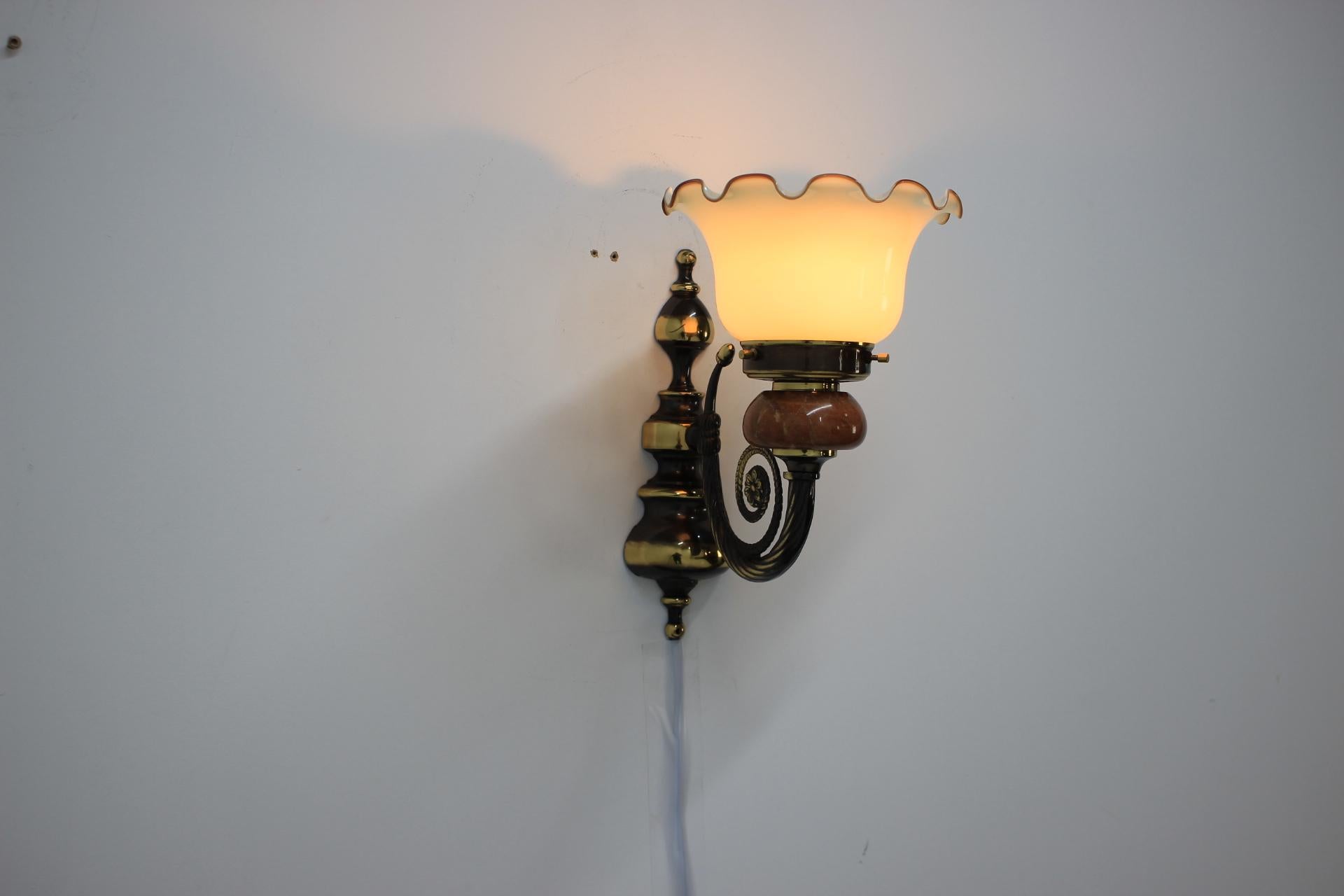 Late 20th Century German Wall Lamps from the Hotel in Berlin, 1980s For Sale