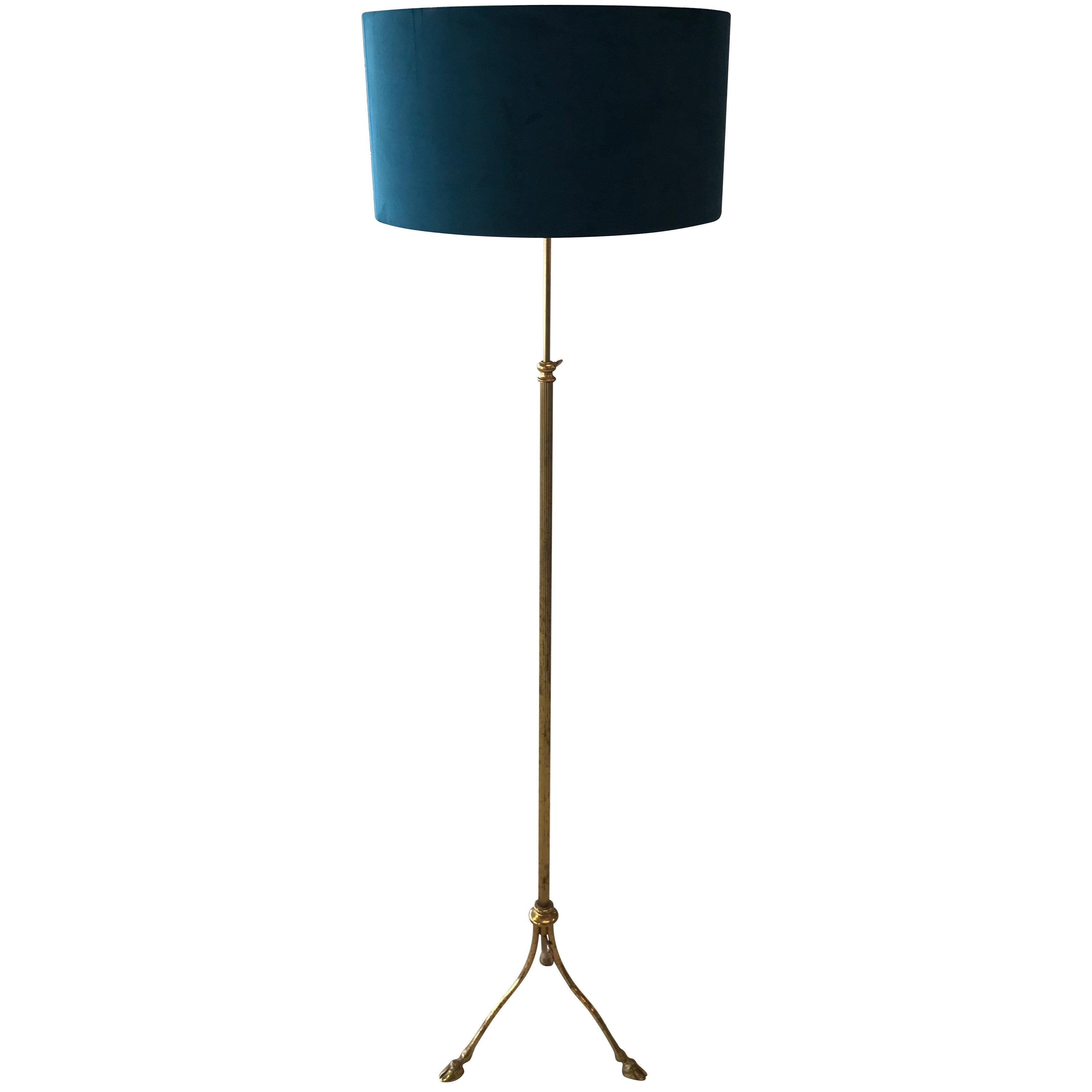 Interesting French Adjustable Standard Lamp For Sale