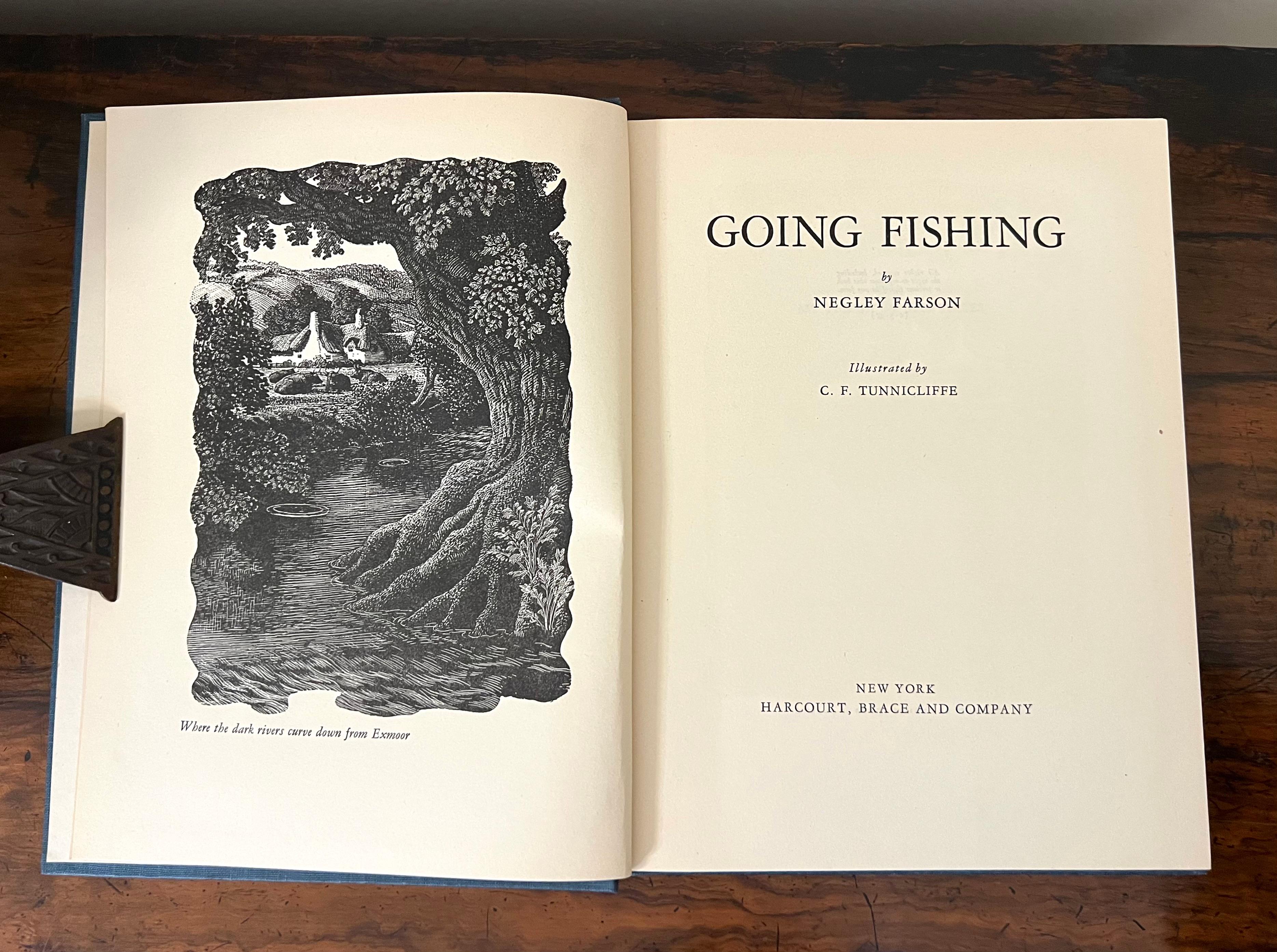 Intéressant ensemble de 13 livres vintage sur la pêche à la mouche, y compris des premières éditions. en vente 4