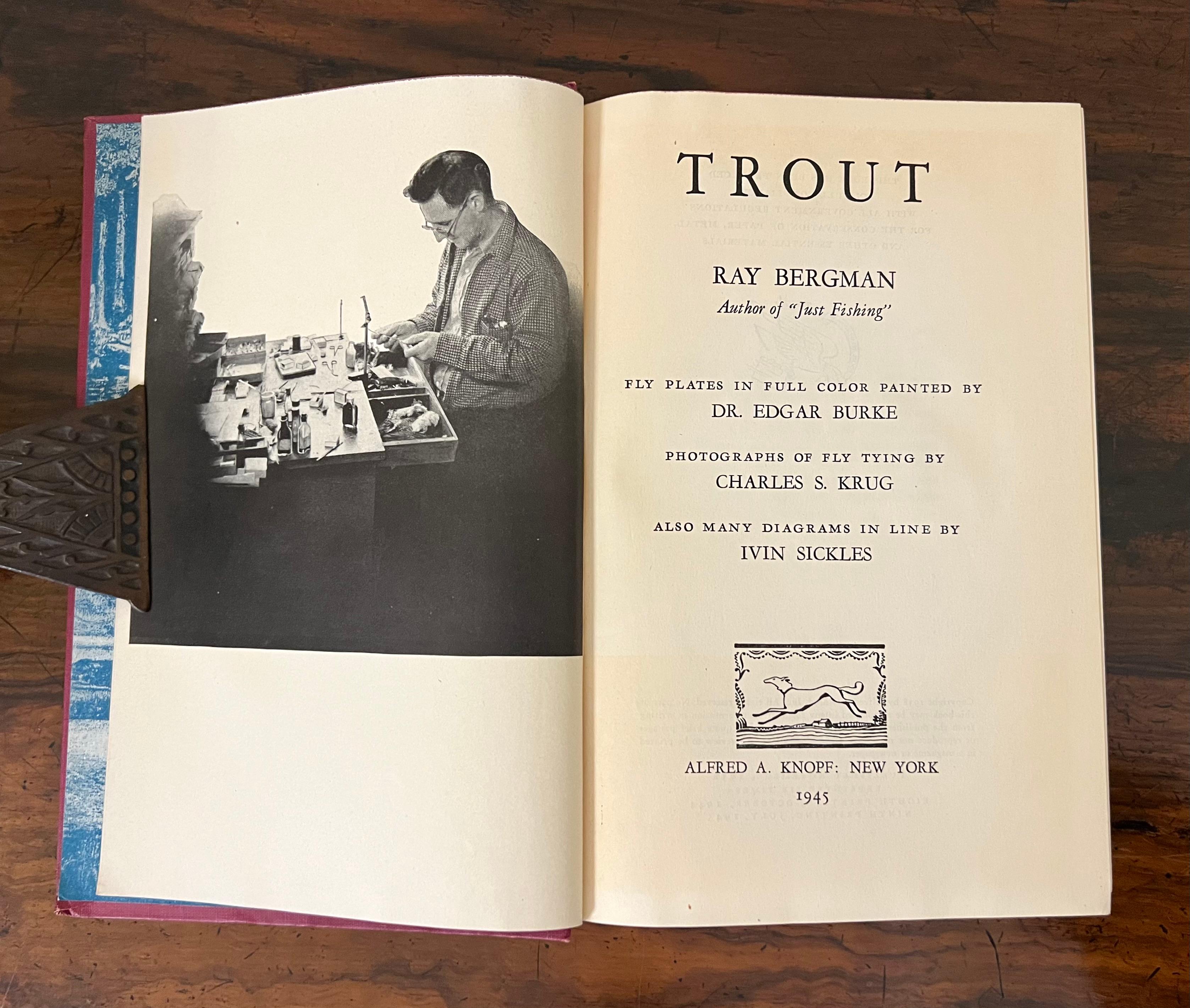 Intéressant ensemble de 13 livres vintage sur la pêche à la mouche, y compris des premières éditions. en vente 3