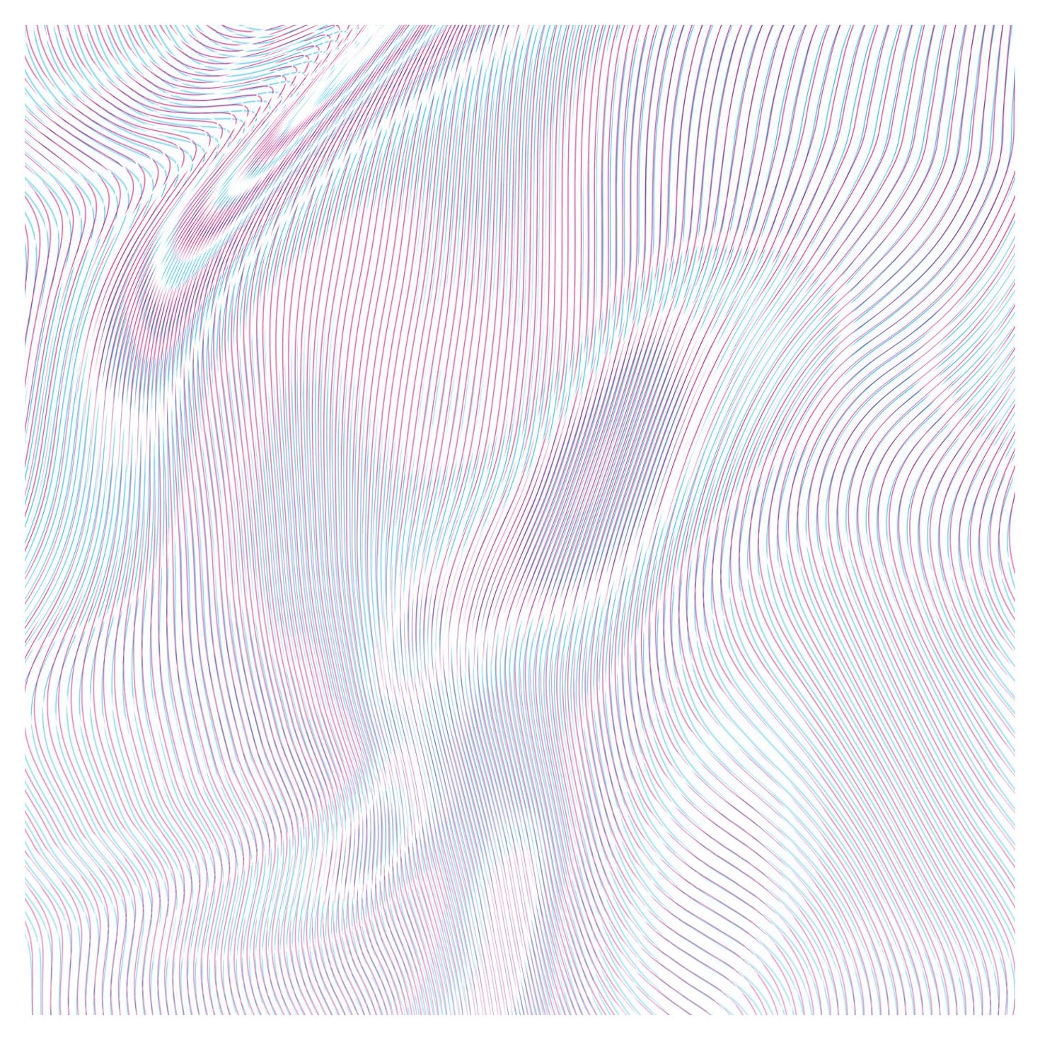Interferenze Ultraviolette, Tapete, Visioni-Kollektion von Studio Lievito