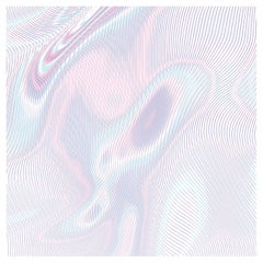 Interferenze Ultraviolette, Tapete, Visioni-Kollektion von Studio Lievito