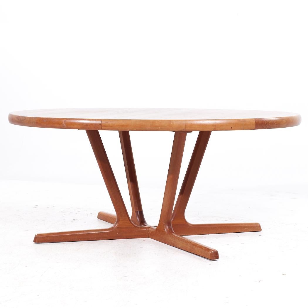 Mid-Century Modern Interform Collection Table de salle à manger danoise en teck du milieu du siècle en vente