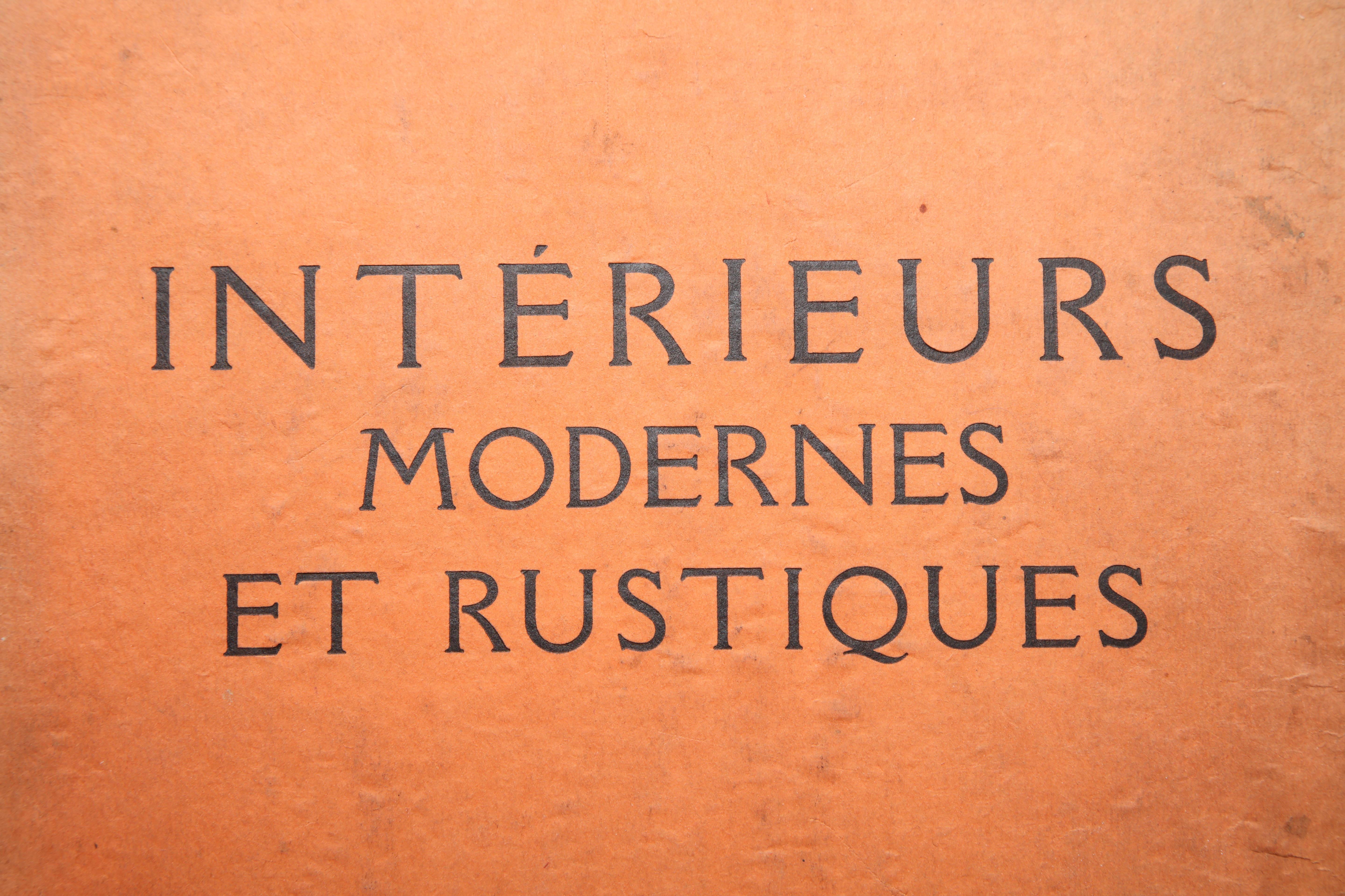 Published by Editions Alexis Sinjon Librairie Professionelle de l'Architecture et des Beaux Arts, Paris, 1928. 
56 plates.