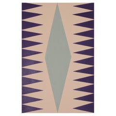 Painting "Interior" 2013 Geometric Modern Acrylic Canvas by Cecilia Setterdahl