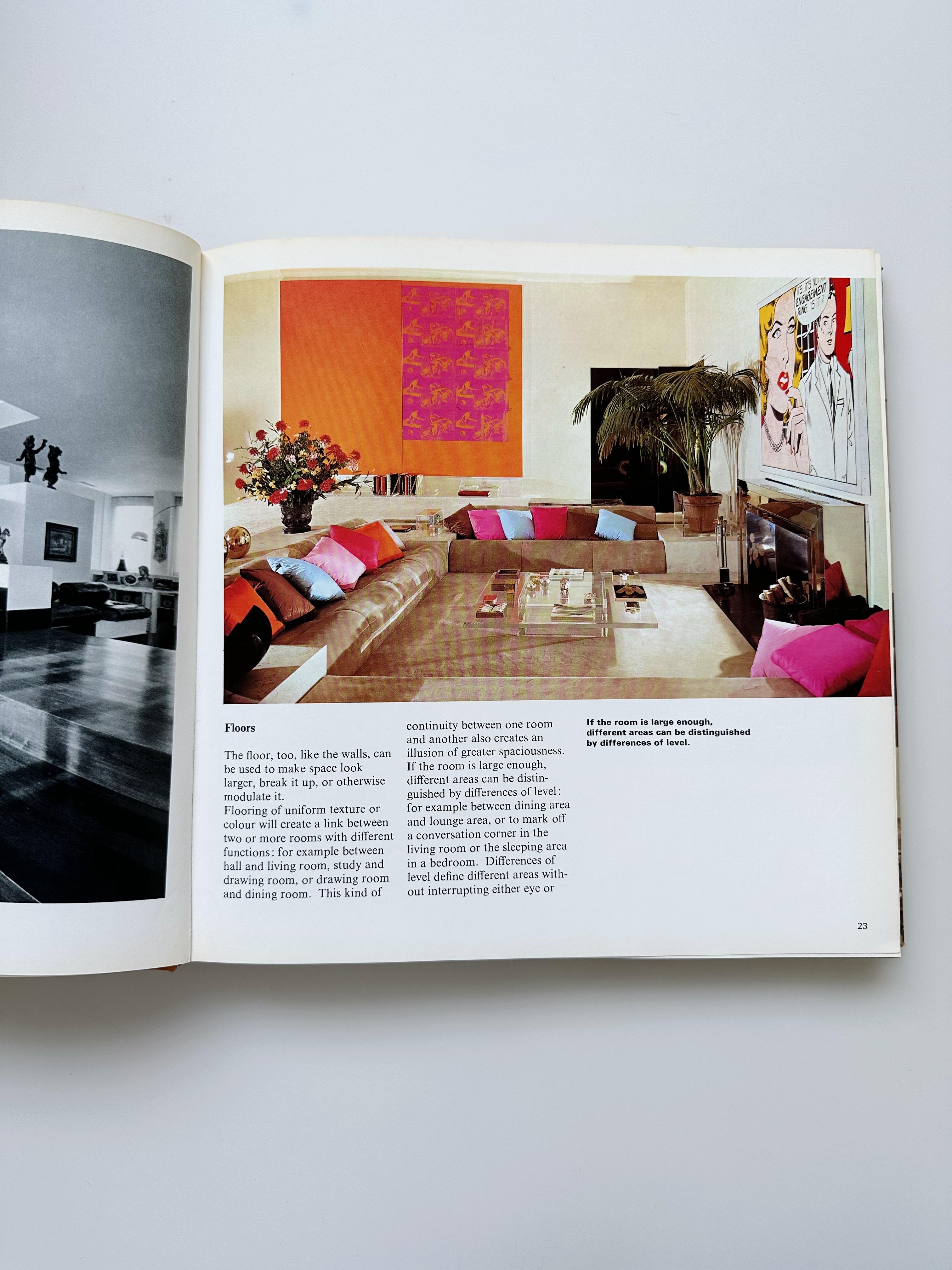 Paper Interior Architecture and Decoration, Demachy, 1974 For Sale
