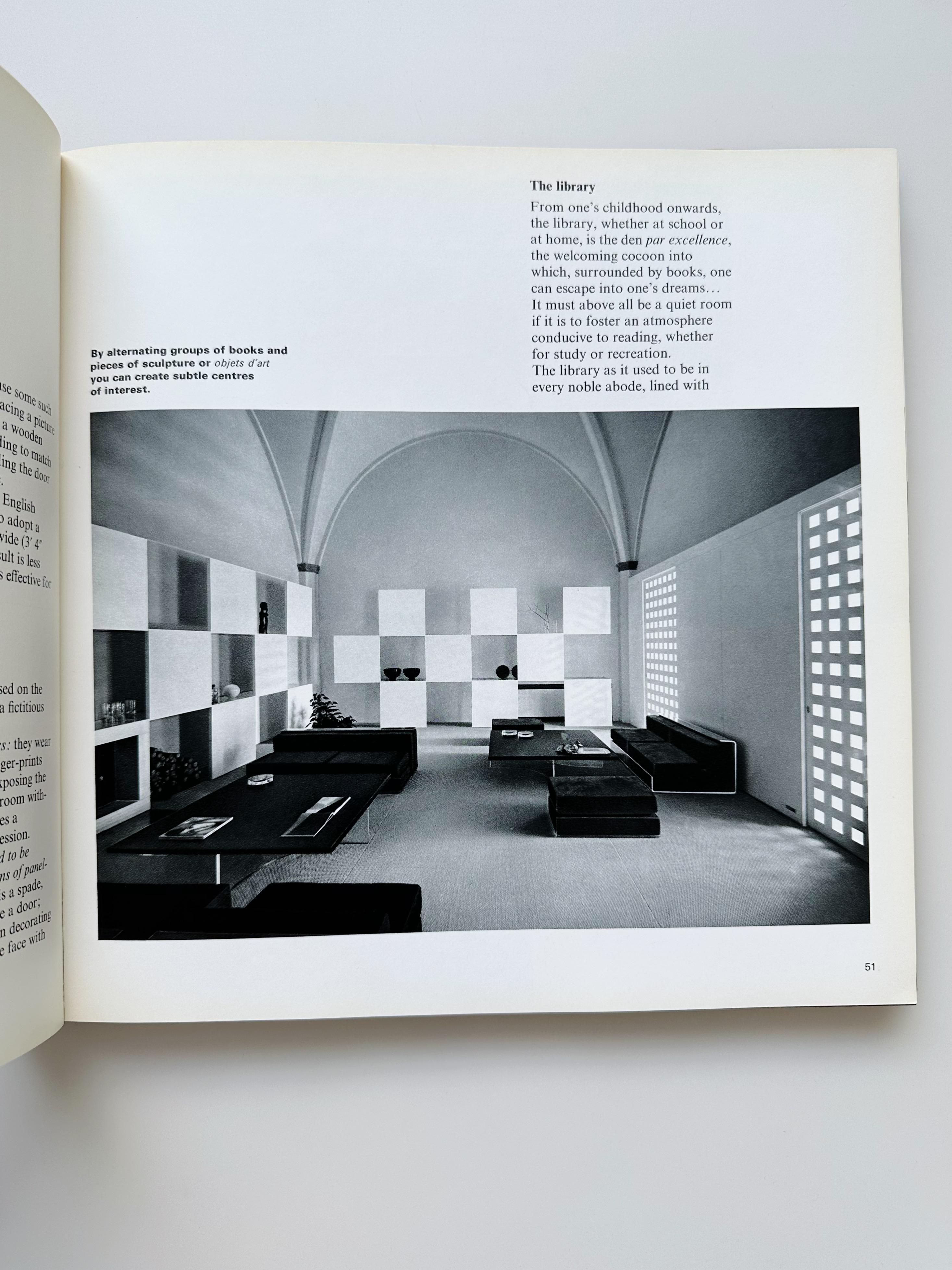Interior Architecture and Decoration, Demachy, 1974 For Sale 4