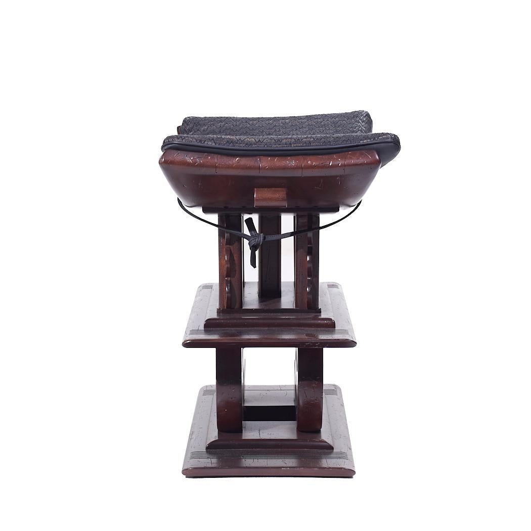 Américain Interior Crafts André Groult Style Bench en vente