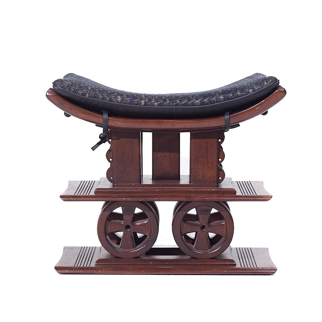 Tissu d'ameublement Interior Crafts André Groult Style Bench en vente