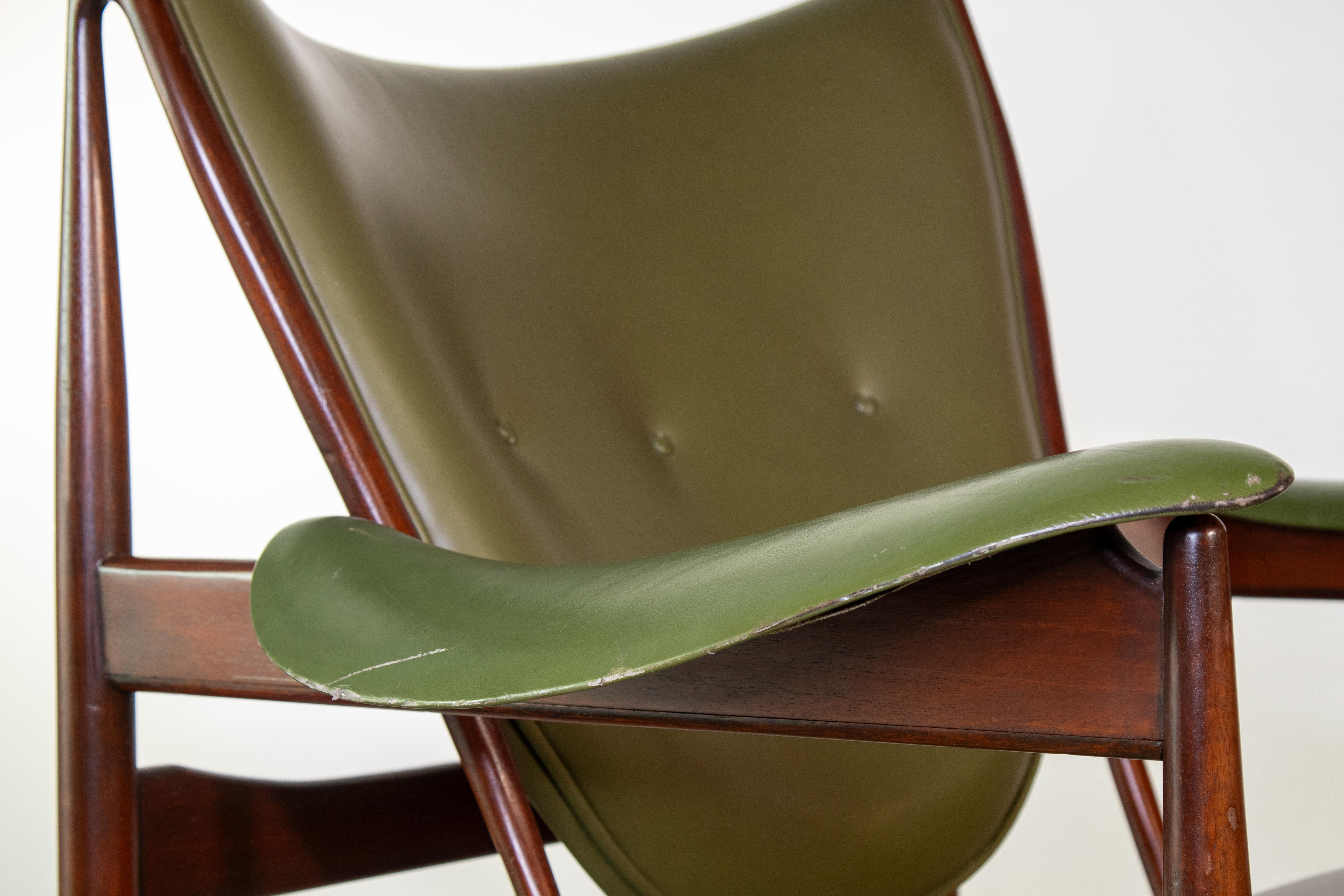 Interior Crafts Chieftain-Stuhl für „Structure“ nach Finn Juhl, Ende der 1990er Jahre im Angebot 1
