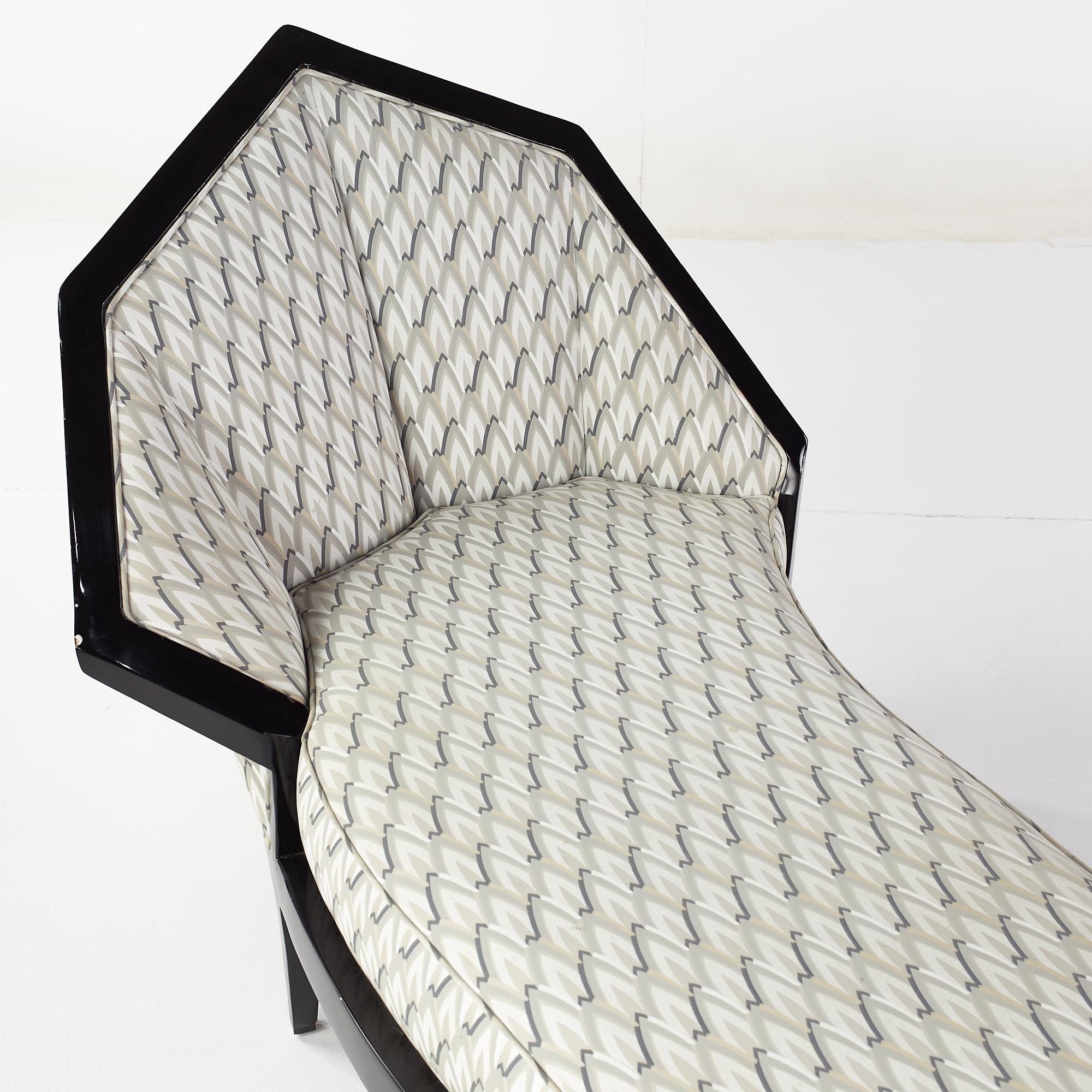 Interior Crafts Geometric Chaise For Sale 1