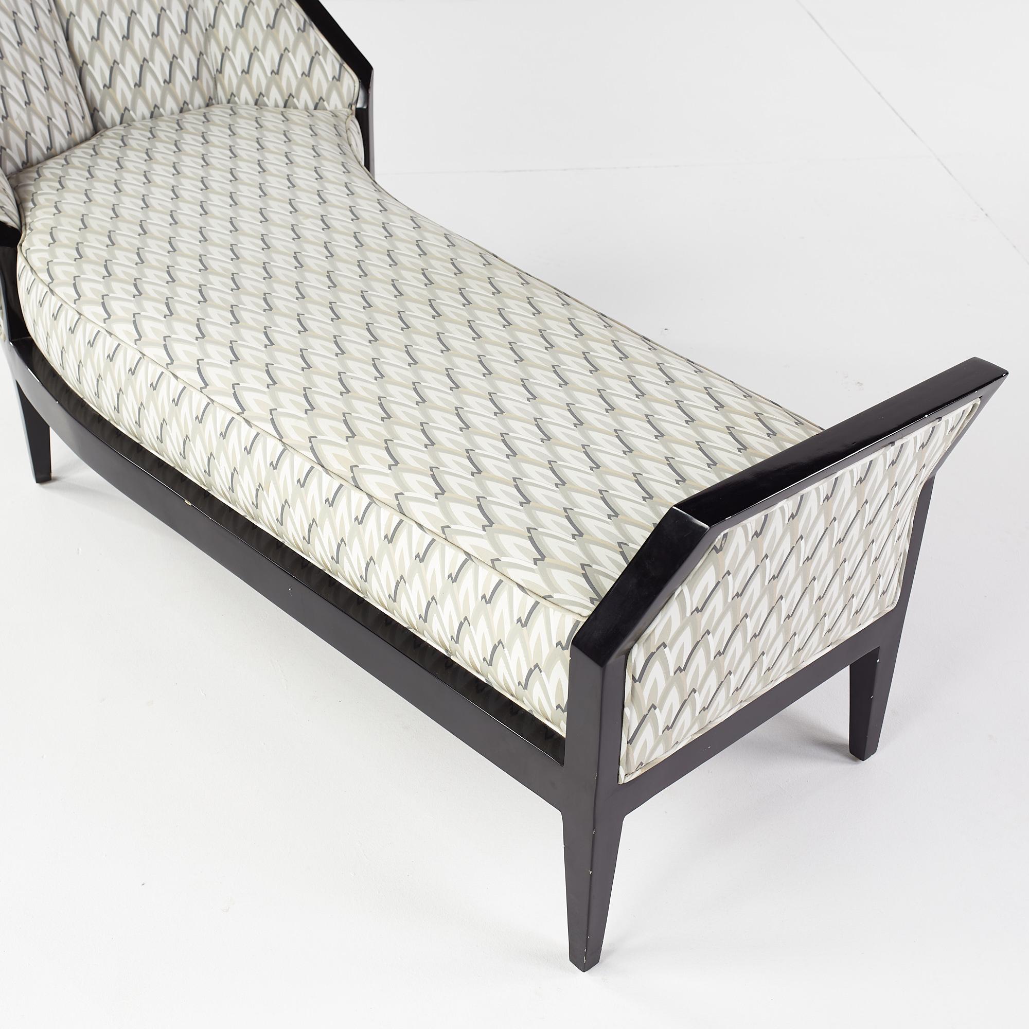 Interior Crafts Geometric Chaise For Sale 2