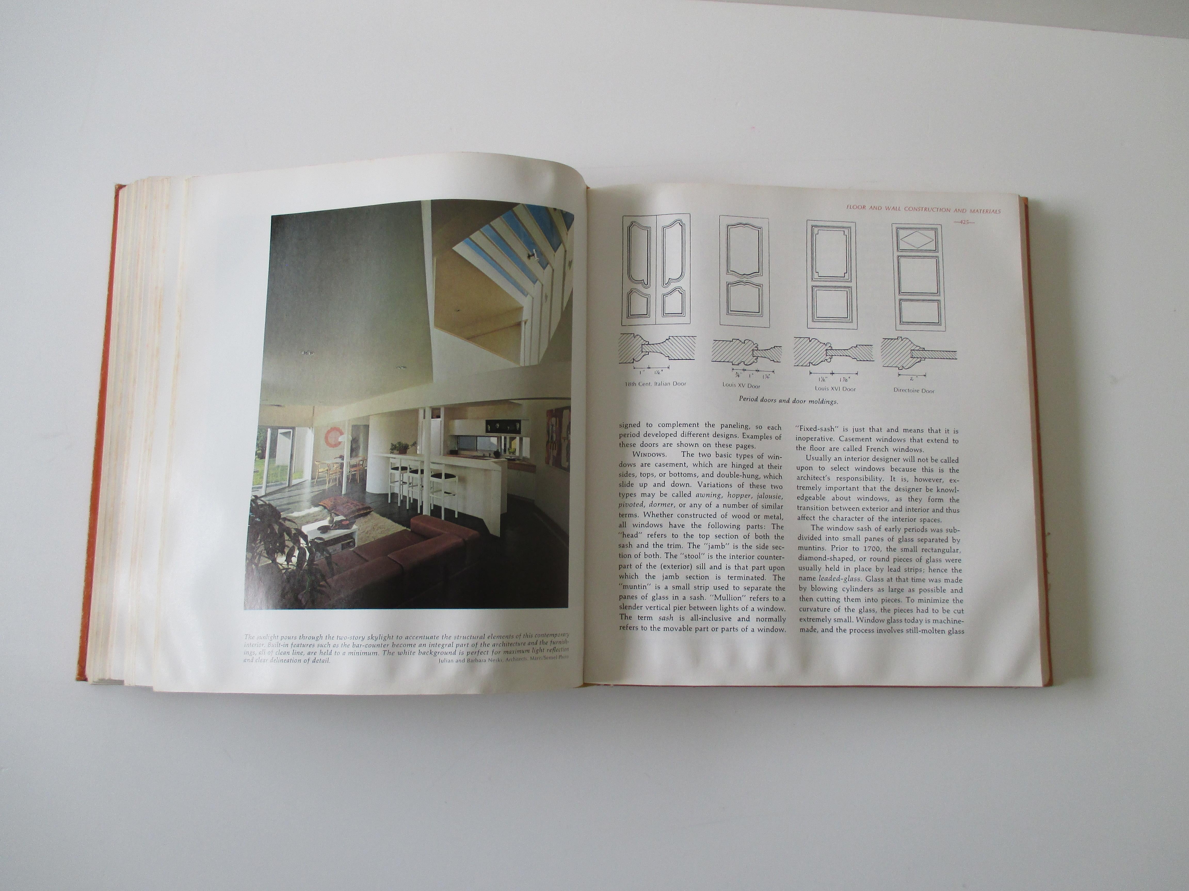 Interior Design and Decoration Hard Cover Book, Fourth Edition In Fair Condition In Oakland Park, FL