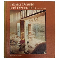 Vintage Interior Design and Decoration Hardcover Book