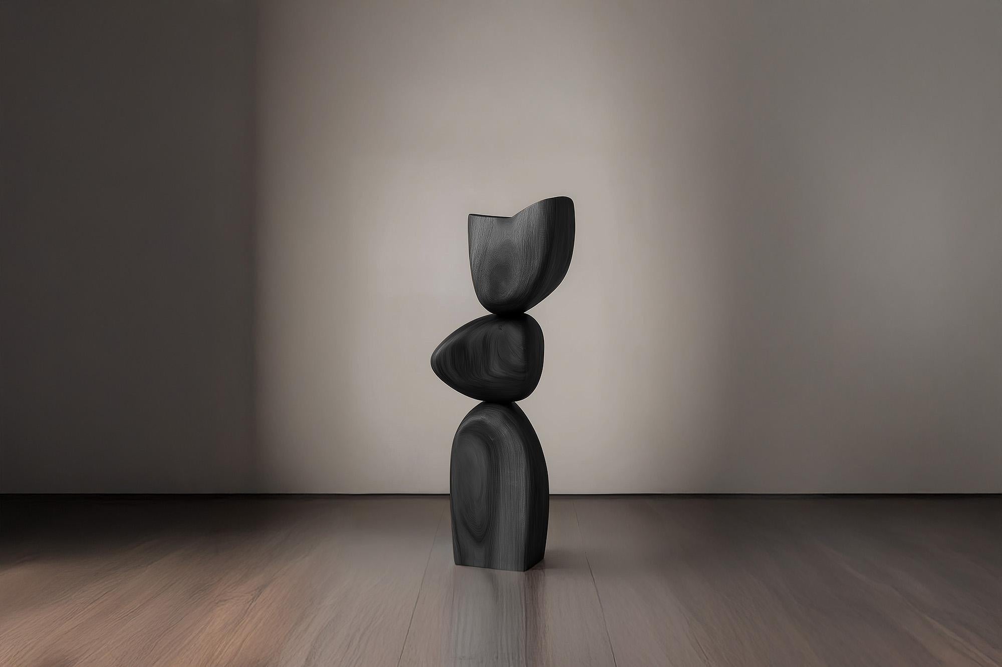 Fatto a mano Design/One Art Lull No65 - Scultura in legno realizzata a mano da NONO in vendita