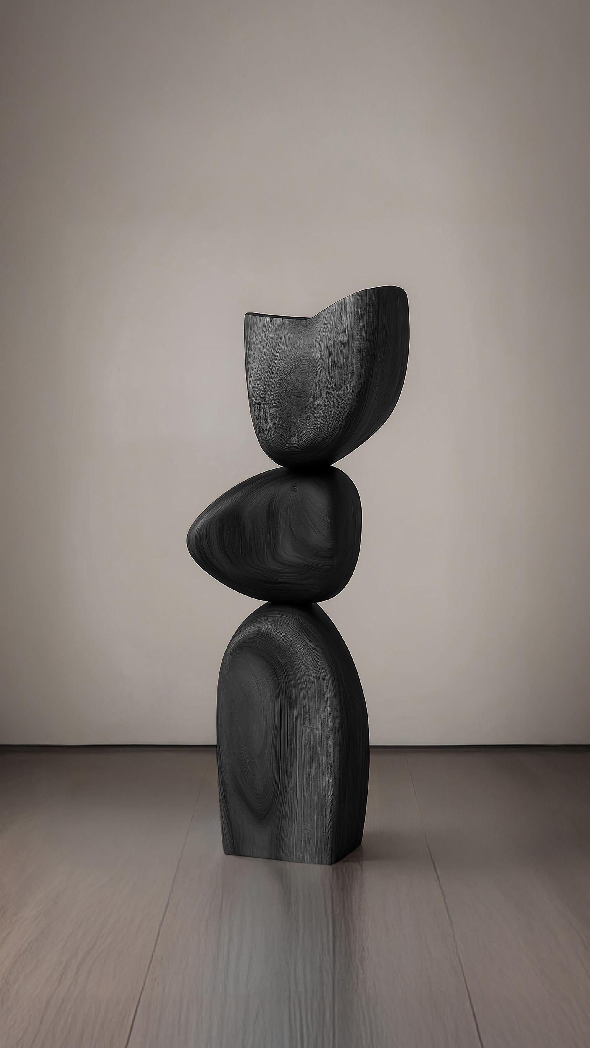 XXI secolo e contemporaneo Design/One Art Lull No65 - Scultura in legno realizzata a mano da NONO in vendita