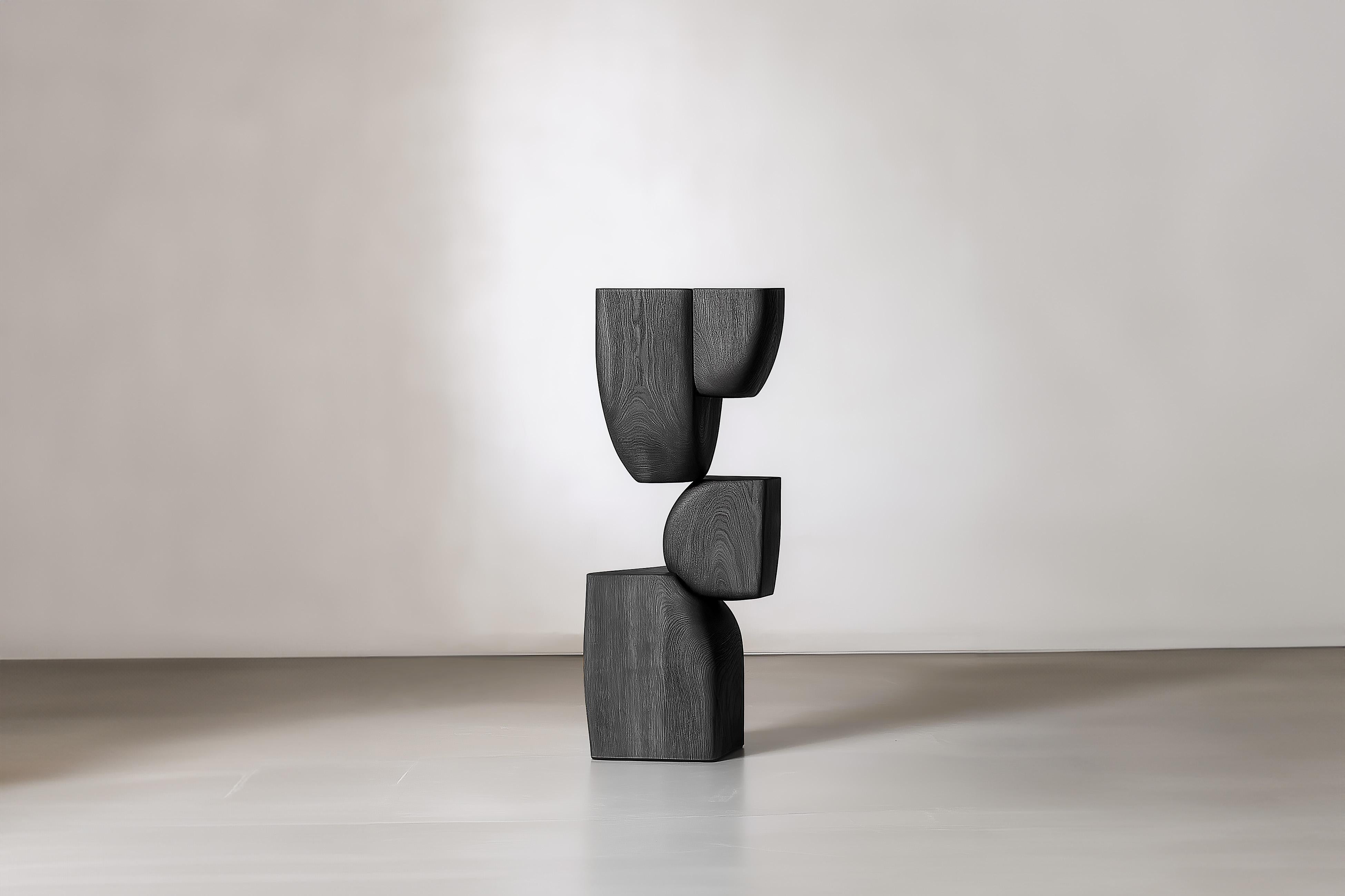 Interiorismo Pieza de Arte Lull No43 - Escultura de Madera de NONO para Espacios Modernos Mexicano en venta