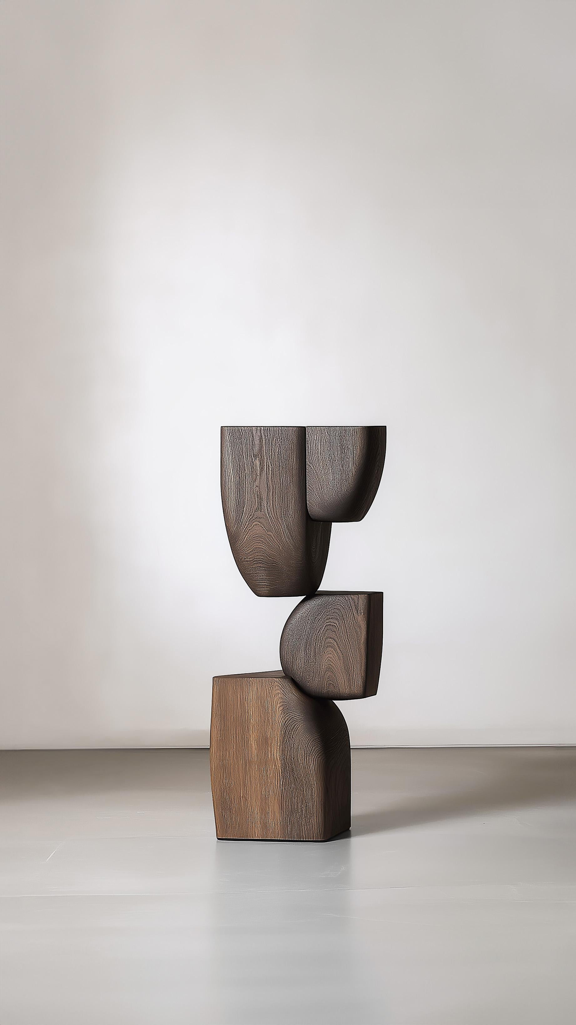 Interiorismo Pieza de Arte Lull No43 - Escultura de Madera de NONO para Espacios Modernos Hecho a mano en venta