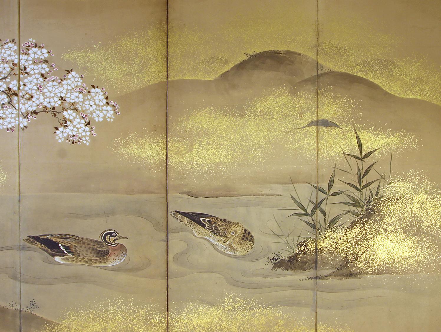 Interior Design Japanese screen Landscape for a luxury wall