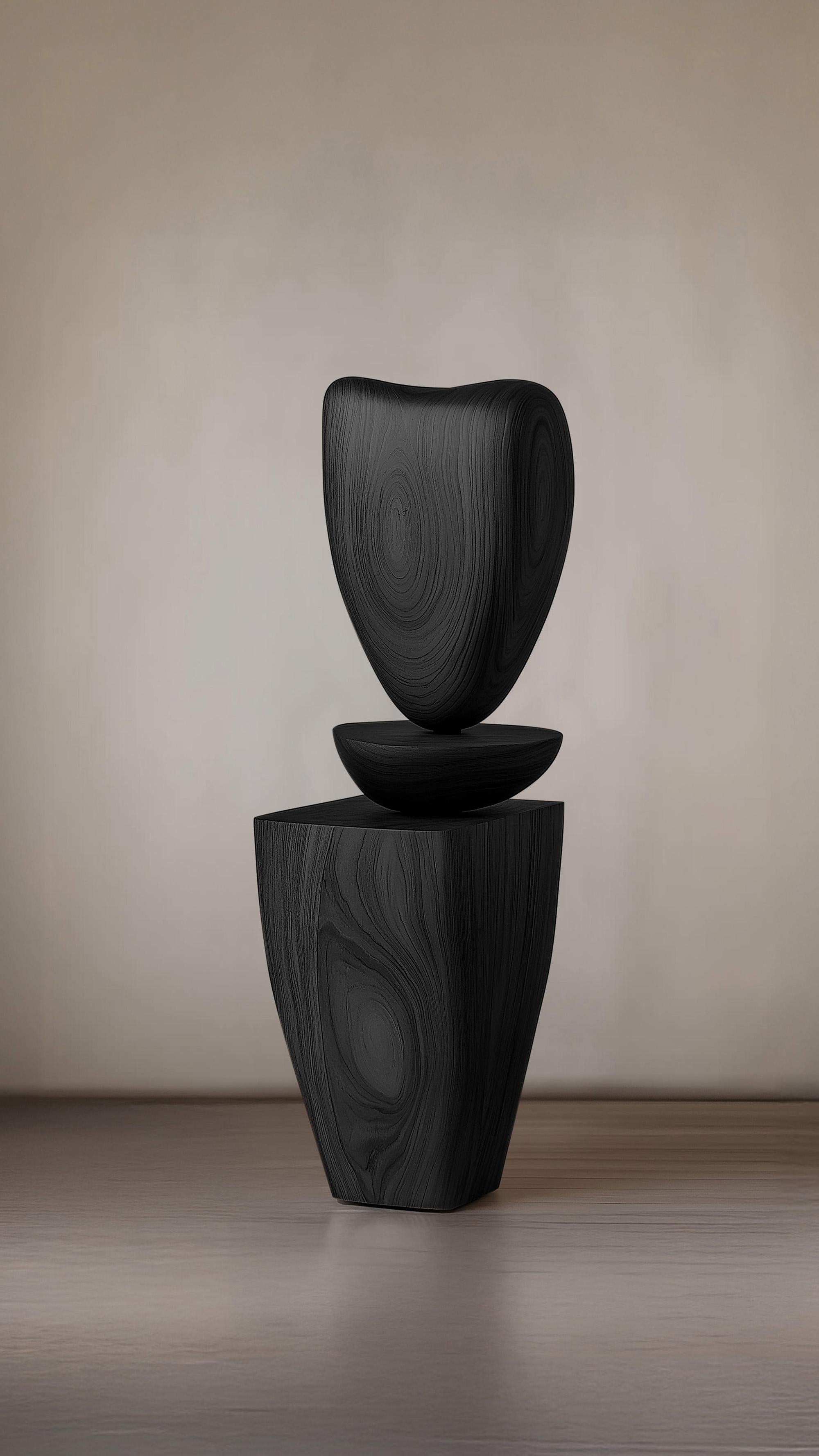 Interior Design Wooden Totem Lull No71 – Crafted by NONO for Contemporary Spaces In New Condition For Sale In Ciudad de México, CDMX