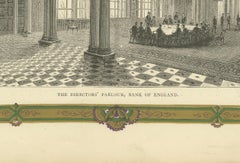 Interior of the Directors Parlour, Bank of England: A Neoclassical Financial Hub