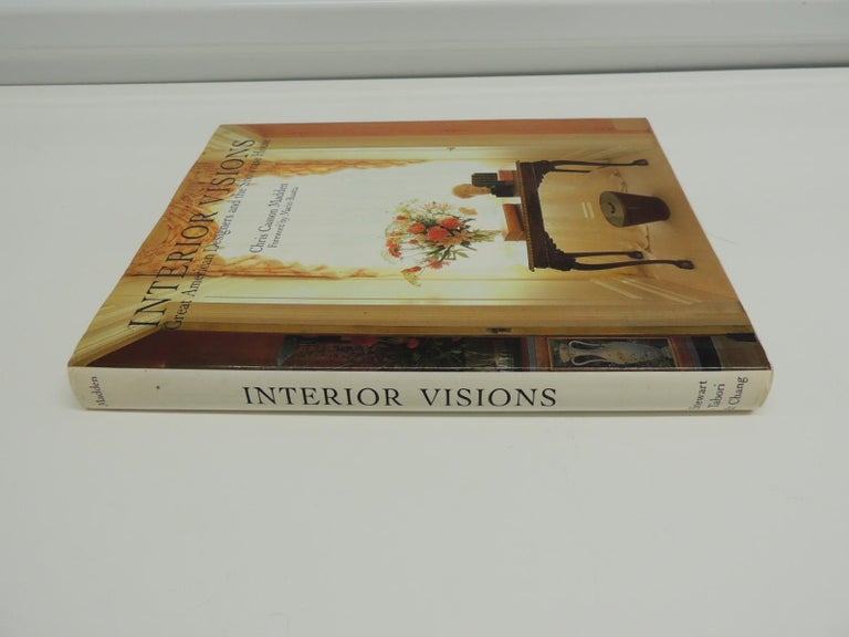 Interior Visions Decorative Hardcover Book For Sale at 1stDibs