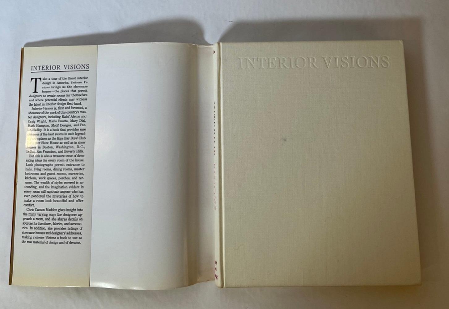 Hollywood Regency Interior Visions Great American Designers by Chris Casson Madden Hardcover 1988 For Sale