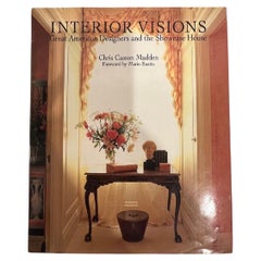 Interior Visions Great American Designers by Chris Casson Madden Hardcover 1988