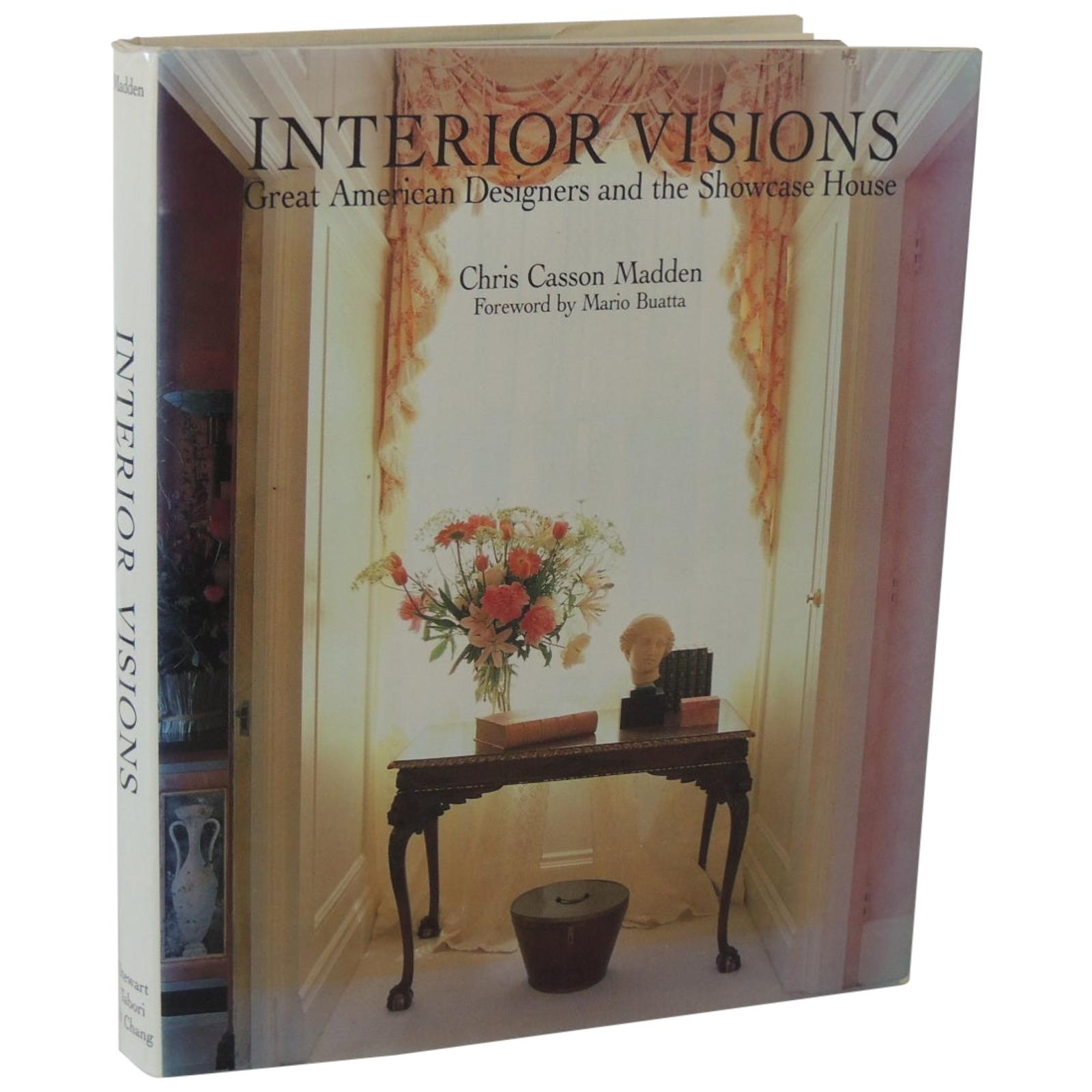 Interior Visions Vintage Decorative Hard-Cover Coffee Table Book