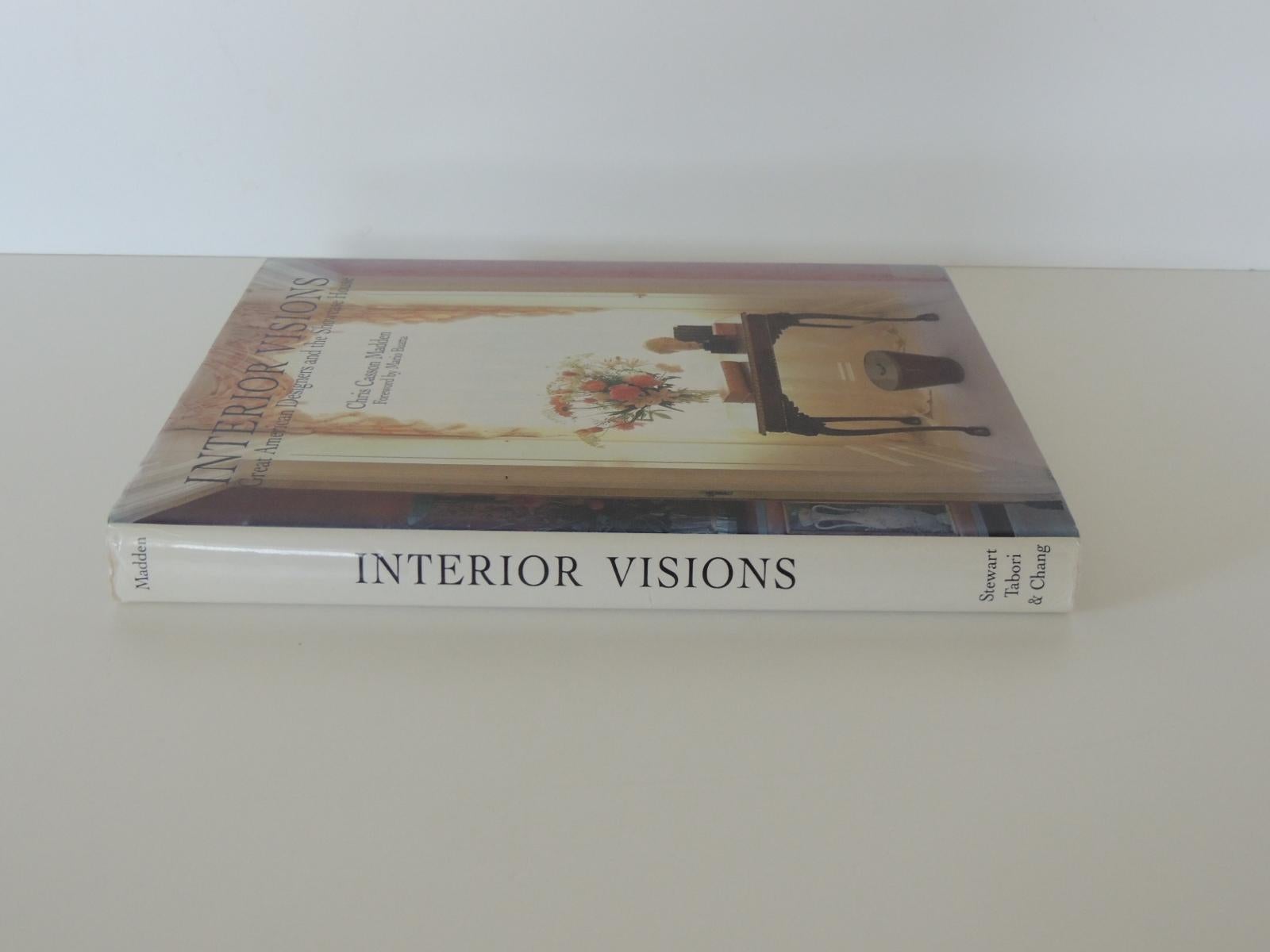 Interior visions vintage decorative hard-cover book: Great American Designers and the Showcase House by Chris Casson Madden
Stewart, Tabori & Chang, New York, 1988
