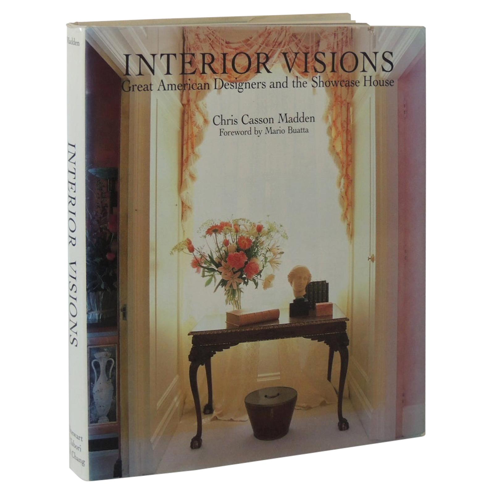 Interior Visions Vintage Decorative Hard-Cover Coffee Table Book