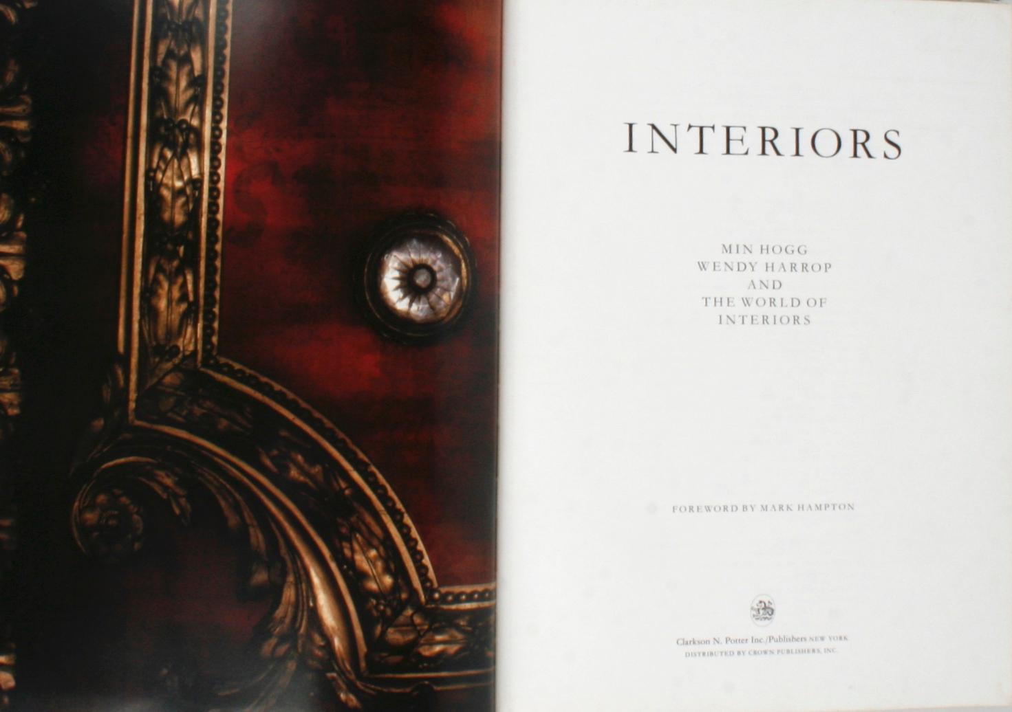 Interiors by Min Hogg, Wendy Harrop & 