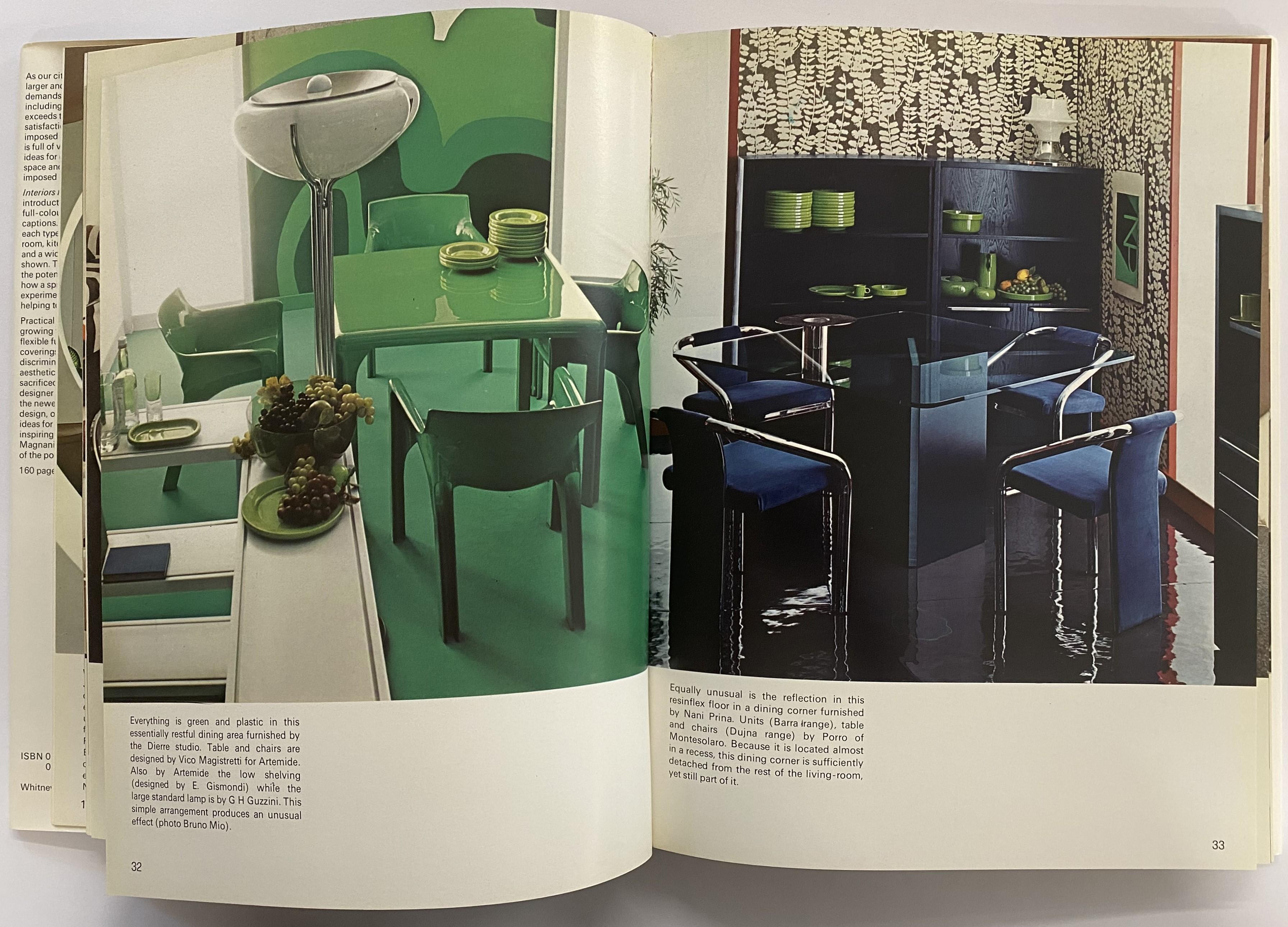 Interiors for Today edited by Franco Magnani (Book) In Good Condition For Sale In North Yorkshire, GB