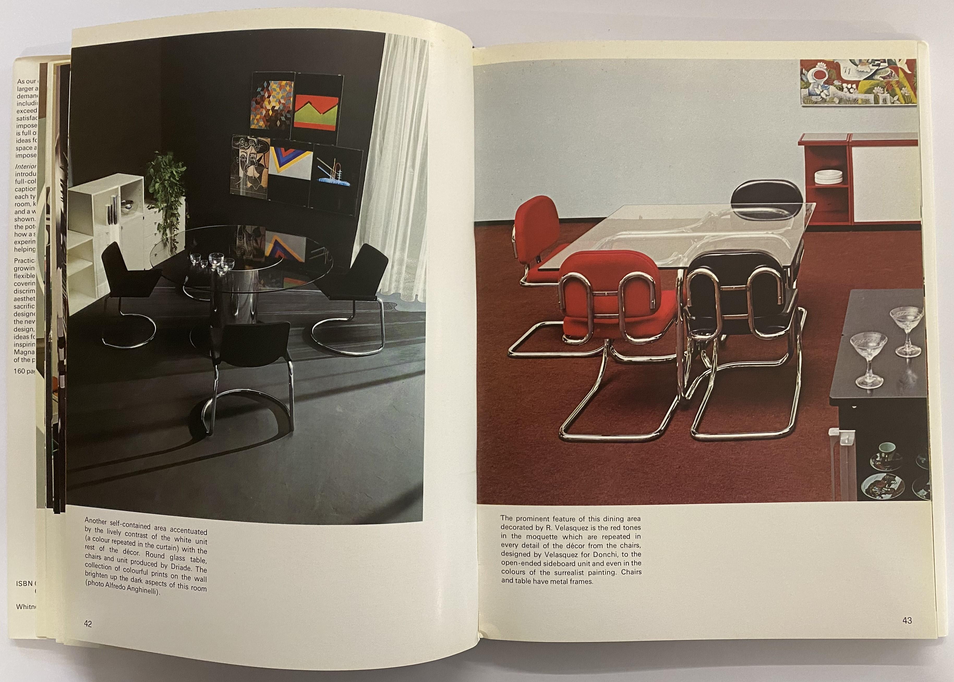 20th Century Interiors for Today edited by Franco Magnani (Book) For Sale