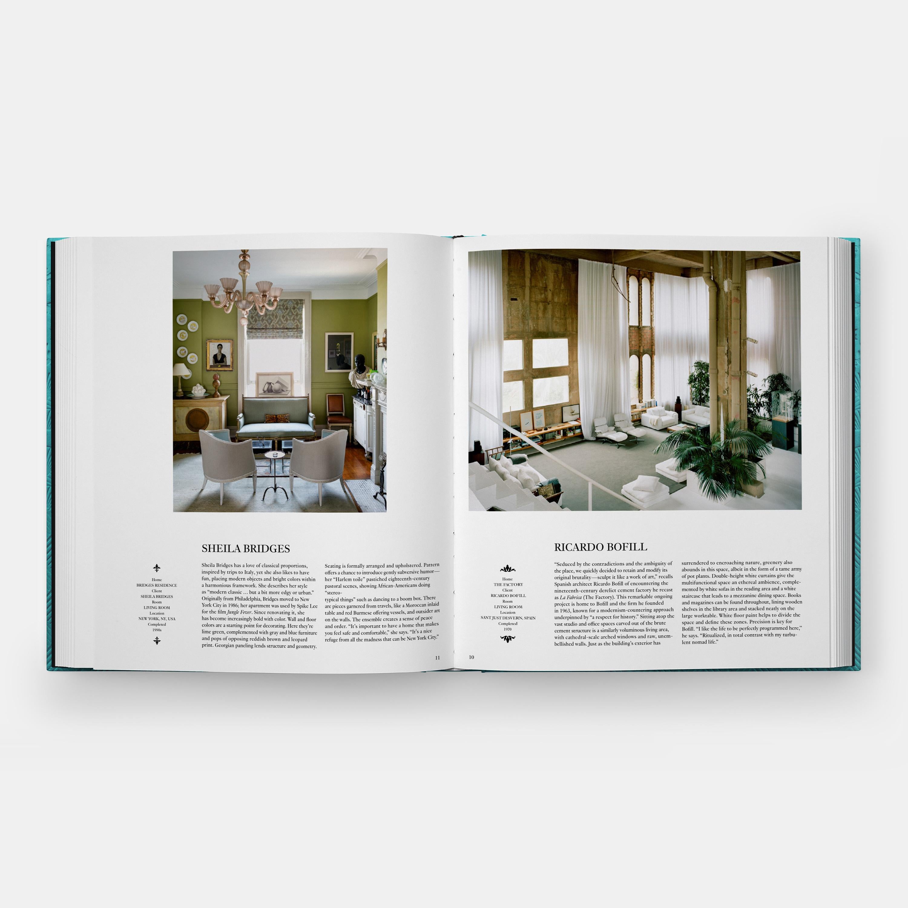 Interiores Las Mejores Habitaciones del Siglo (Edición Azul Cielo) en venta 1