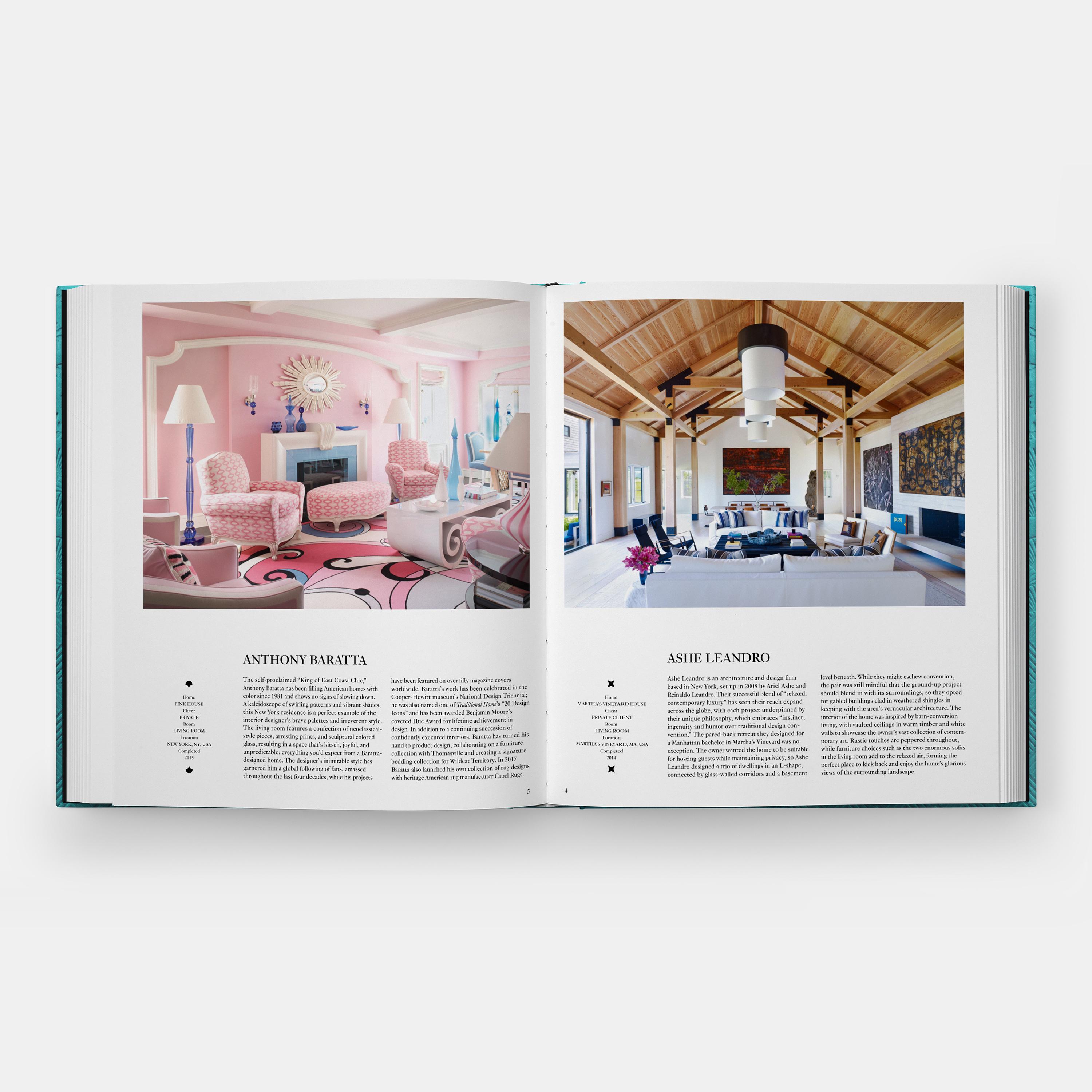 Interiores Las Mejores Habitaciones del Siglo (Edición Azul Cielo) en venta 3
