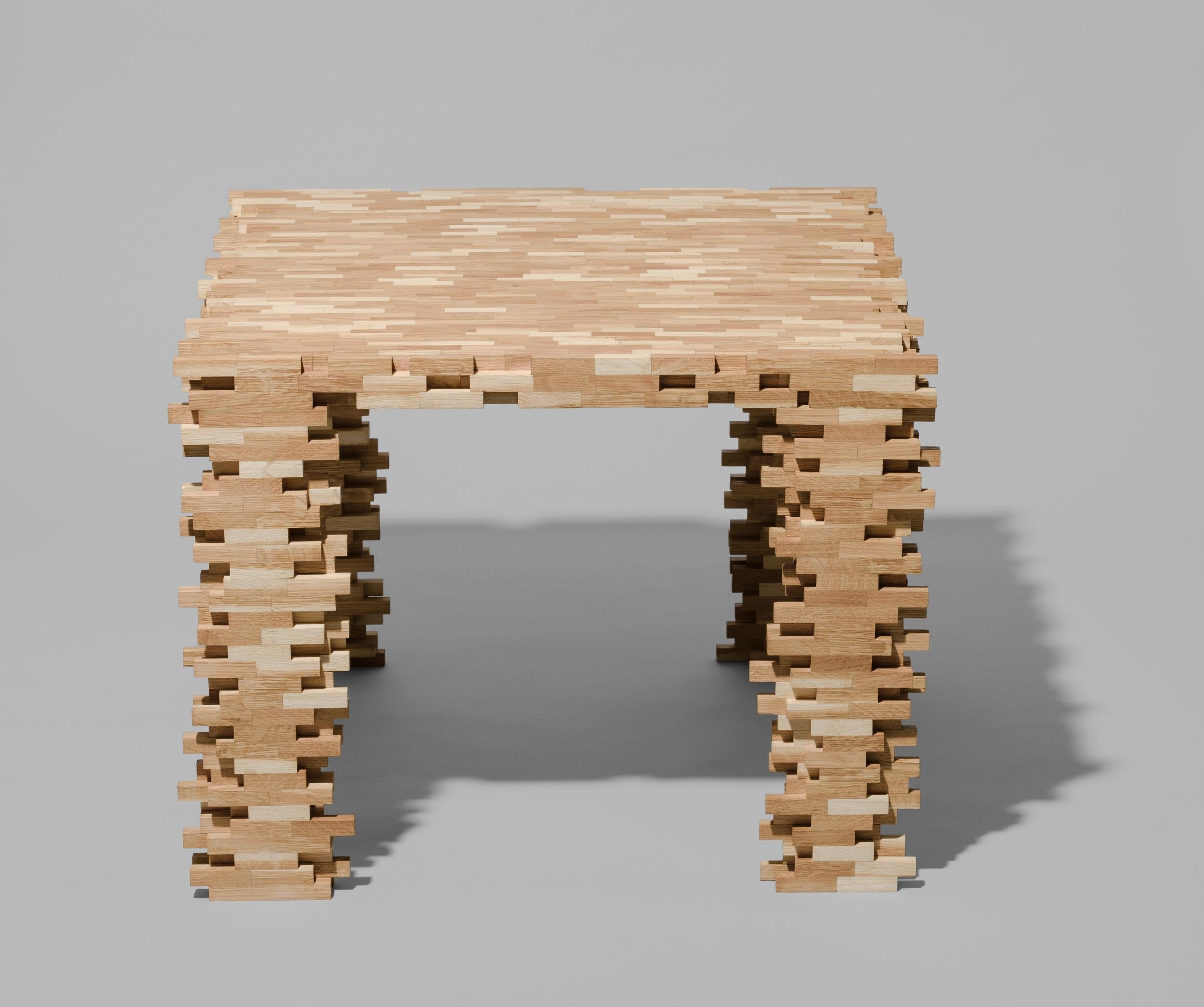 Modern Interlaced Table by Philipp Aduatz For Sale