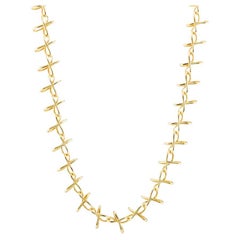 Interlinked Necklace 18k Solid Gold