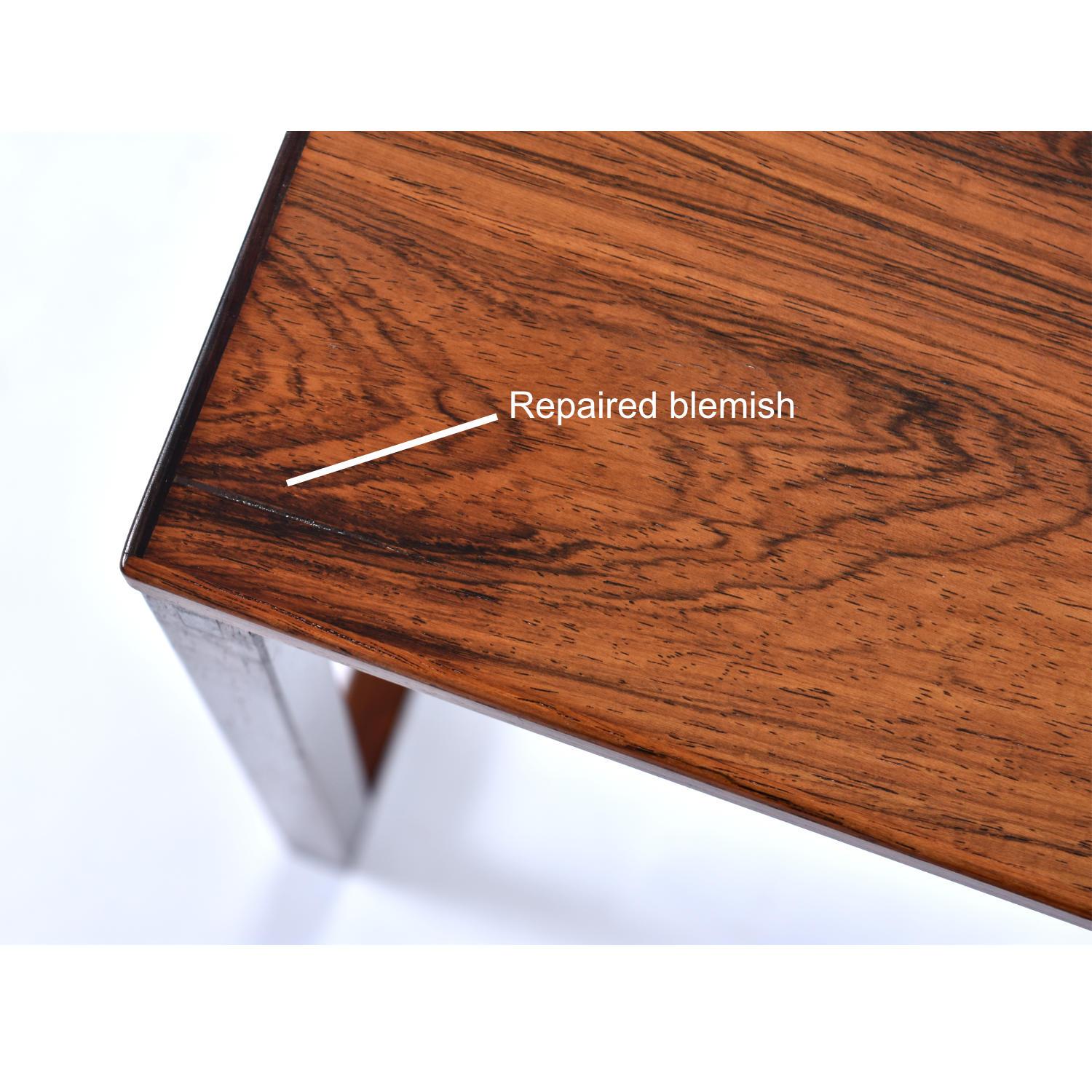 Interlocking Kai Kristiansen Danish Rosewood Cube Nesting Tables 5