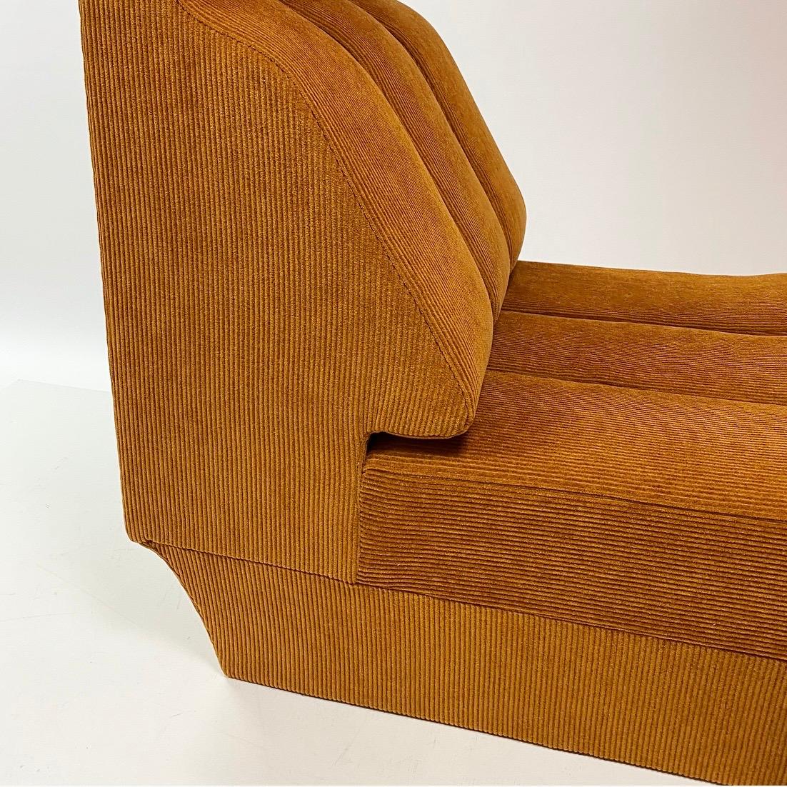 Interlübke Highback Space Age Seat with New Upholstery, Germany, 1970 For Sale 4