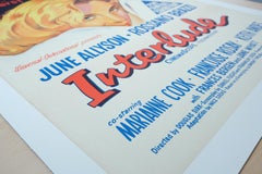 Interlude '1957' Vintage Original Poster, Mint Linen Backed