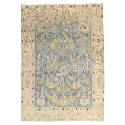 Persian Pictorial Jaguar Animal Rug For Sale at 1stDibs