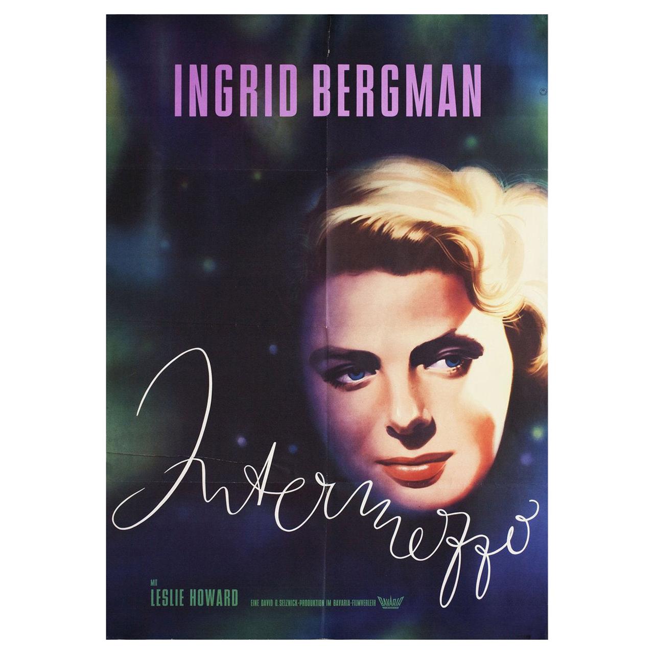 'Intermezzo' R1960 German A1 Film Poster